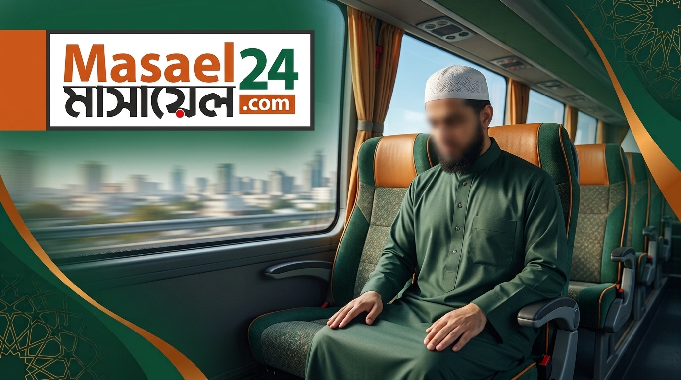 বাসের সিটে বসে ইশারা করে নামায আদায় করা যাবে কিনা?